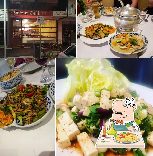 Food at Hot Chilli Thai Restaurant - Croydon