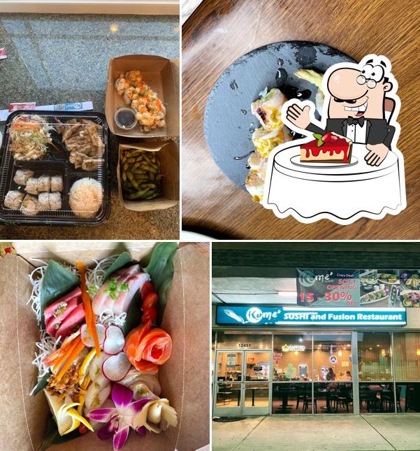 Kome Sushi and Fusion Restaurant in Garden Grove Restaurant menu and