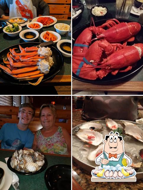 Закажите блюда с морепродуктами в "Newicks Lobster House"