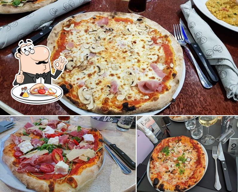 Choisissez différents genres de pizzas