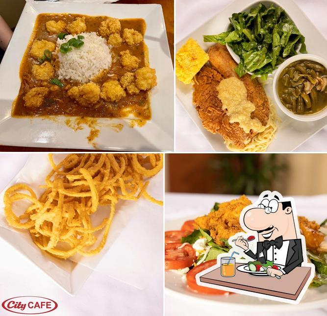 Meals at City Cafe