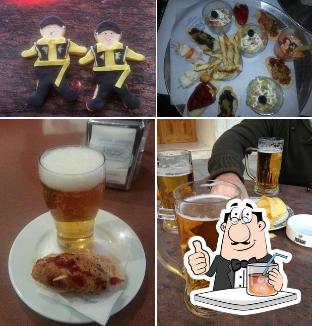 Cerveceria Reyes is distinguished by drink and food