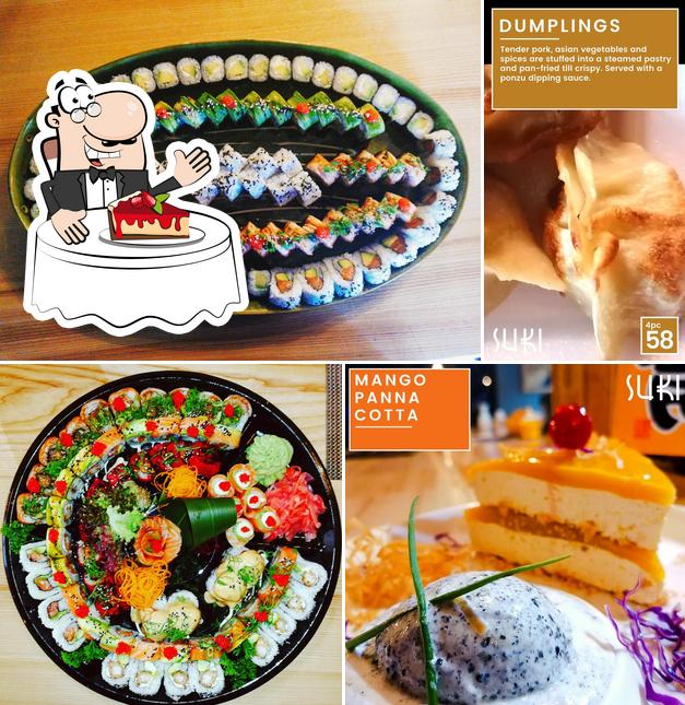 SUKI Sushi & Asian Cuisine offre un nombre de desserts