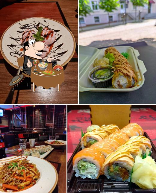 Еда в "San Sushi"