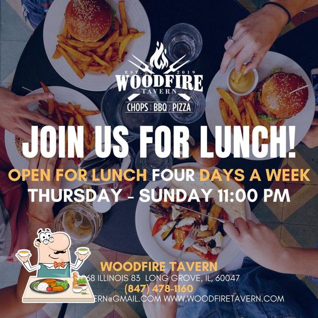Woodfire Tavern in Long Grove Restaurant menu and reviews