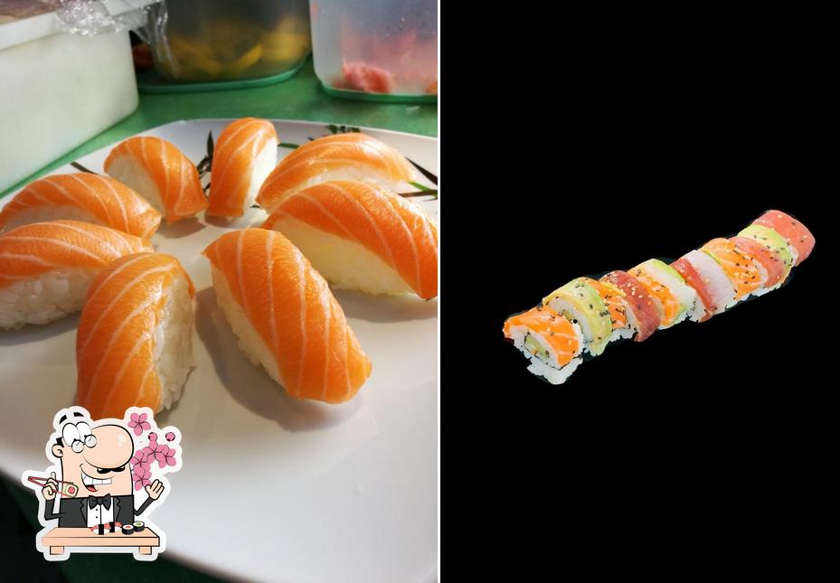 Essayez de nombreuses options de sushi