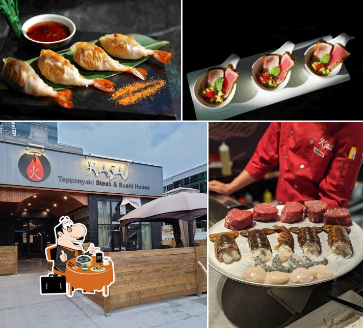 Kasai Teppanyaki Steak & Sushi House in Kelowna Restaurant menu and