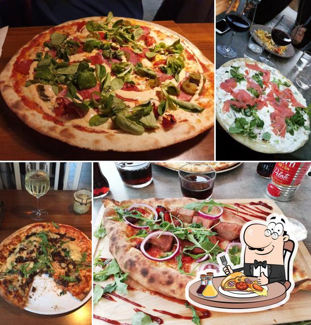 Try out pizza at Aktern & Fören