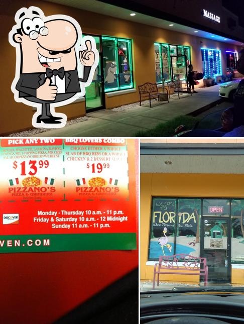 Pizzano's Pizza & Grinders, 126 California Blvd in Four Corners