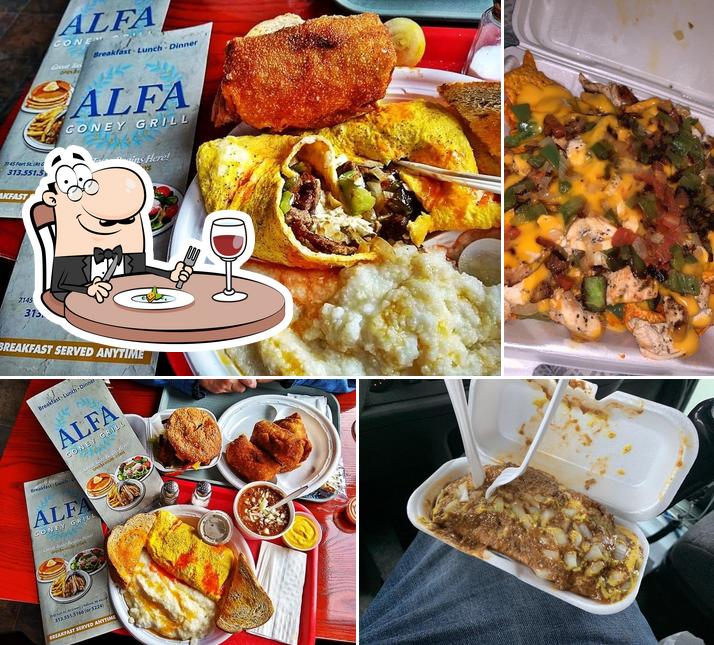 Alfa Coney Grill, Detroit - Restaurant menu, prices and reviews