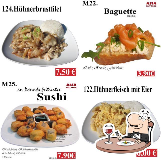 Essen im Asia Fast Food Nürnberg
