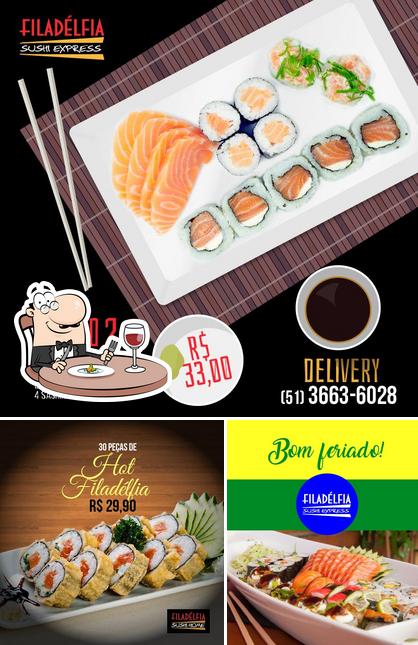 Comida em Filadélfia Sushi Express