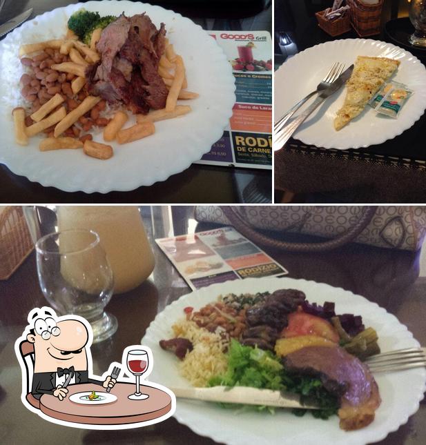 Comida em Good's Restaurante