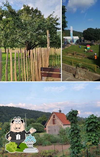 L'extérieur de Gutsschänke Neustädter Hof Obernburg-Eisenbach