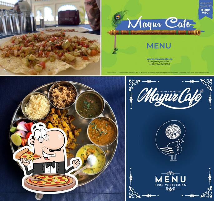 Pick pizza at Mayur Cafe - Pure Vegetarian Family Restaurant