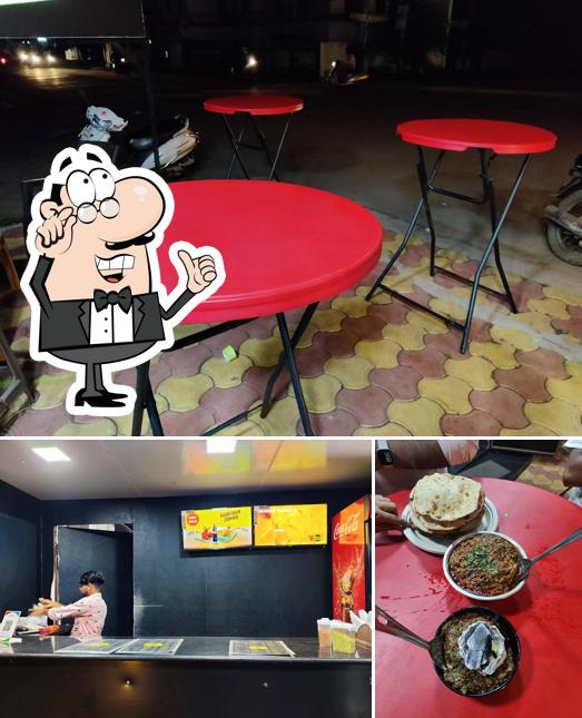 Check out the image showing interior and food at Mehar Kitchen - A Unit Of Jalsa Dhaba