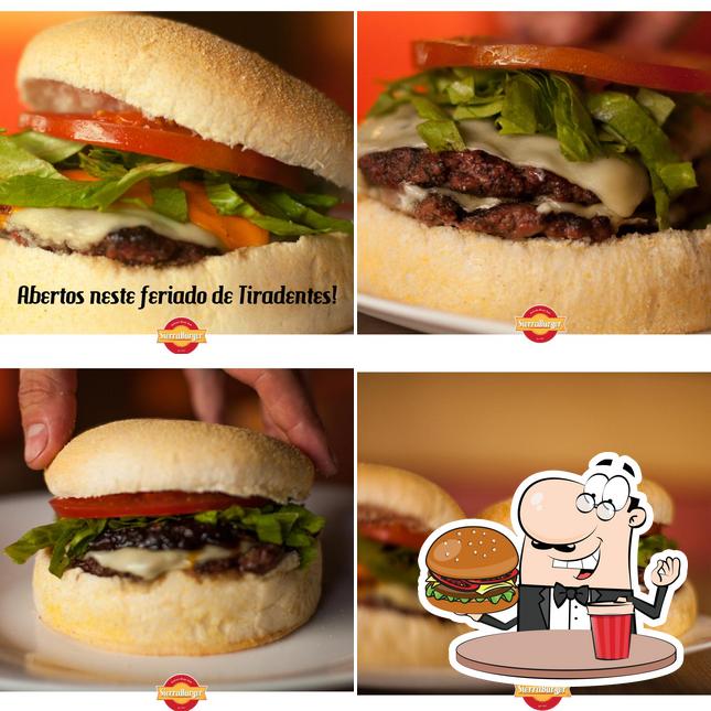 Get a burger at Sierra Burger