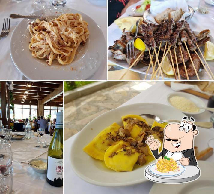 Spaghetti alla carbonara al Ristorante da Maria