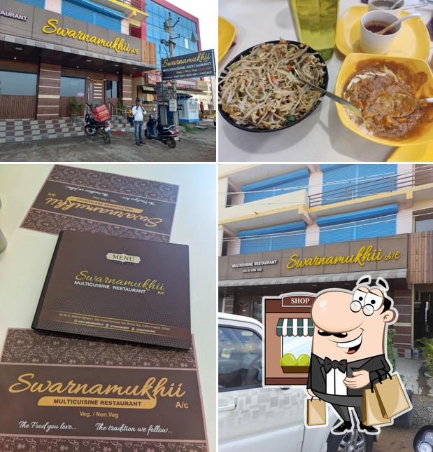 The exterior of Swarnamukhii Restaurant