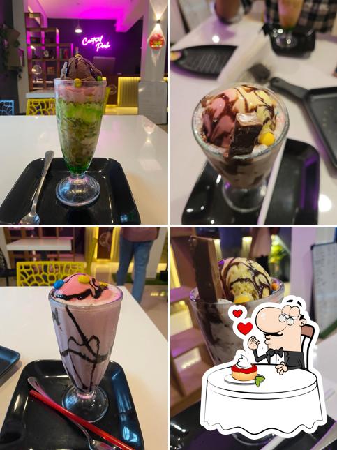 Enjoy one of the sweet dishes