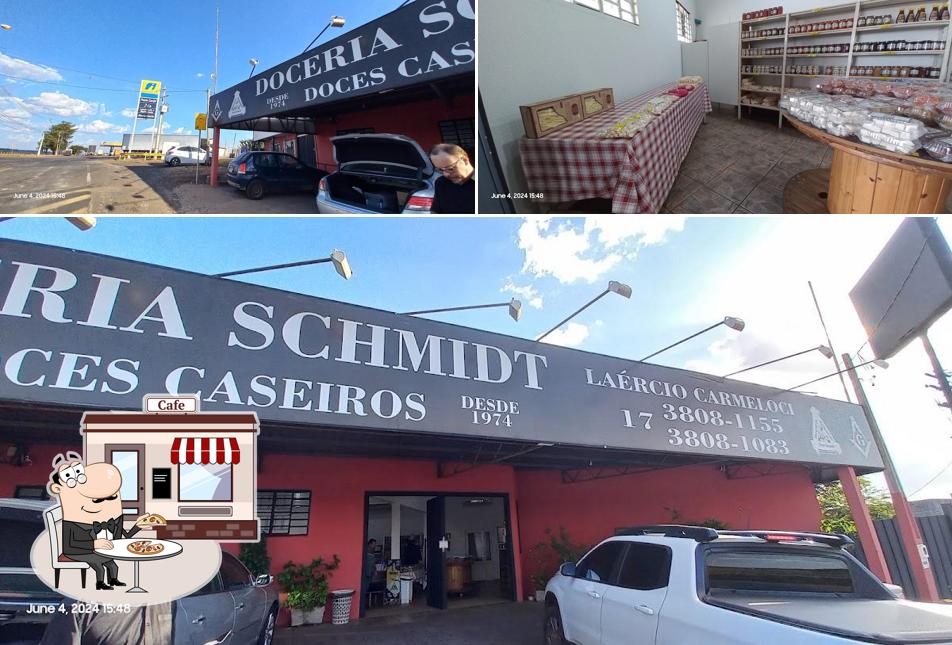 Entre diversos coisas, exterior e comida podem ser encontrados a Doceria Schmidt - Loja da Rodovia