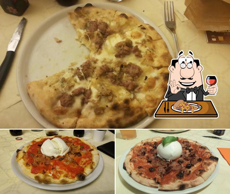 A I Portici, puoi goderti una bella pizza