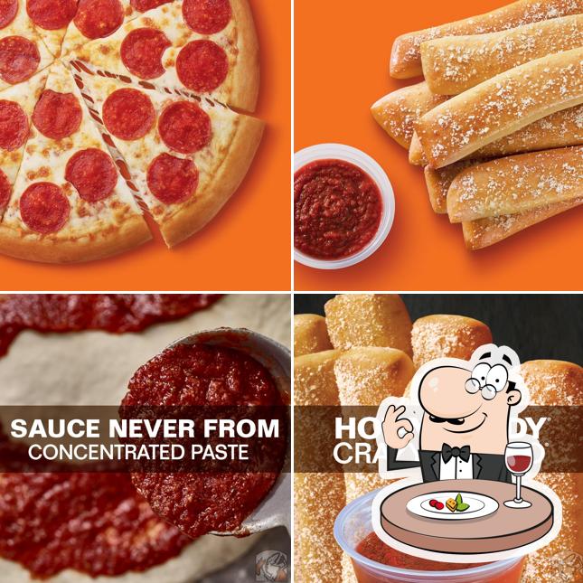 Nourriture à Little Caesars Pizza