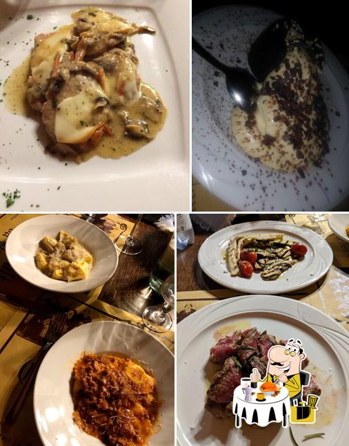 Platti al Osteria de’ Coltelli da Biagio