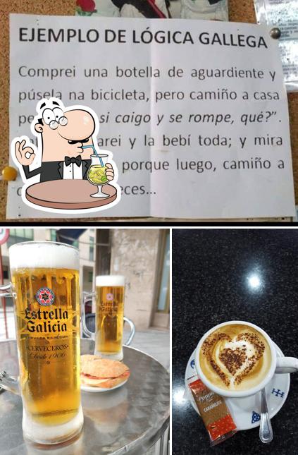 Напитки и еда в Cafe Miramiño Bar