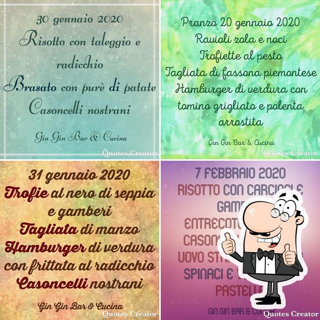Vedi questa foto di Gin Gin Bar & Cucina