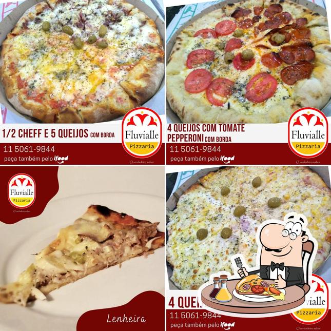 Consiga diferentes variedades de pizza