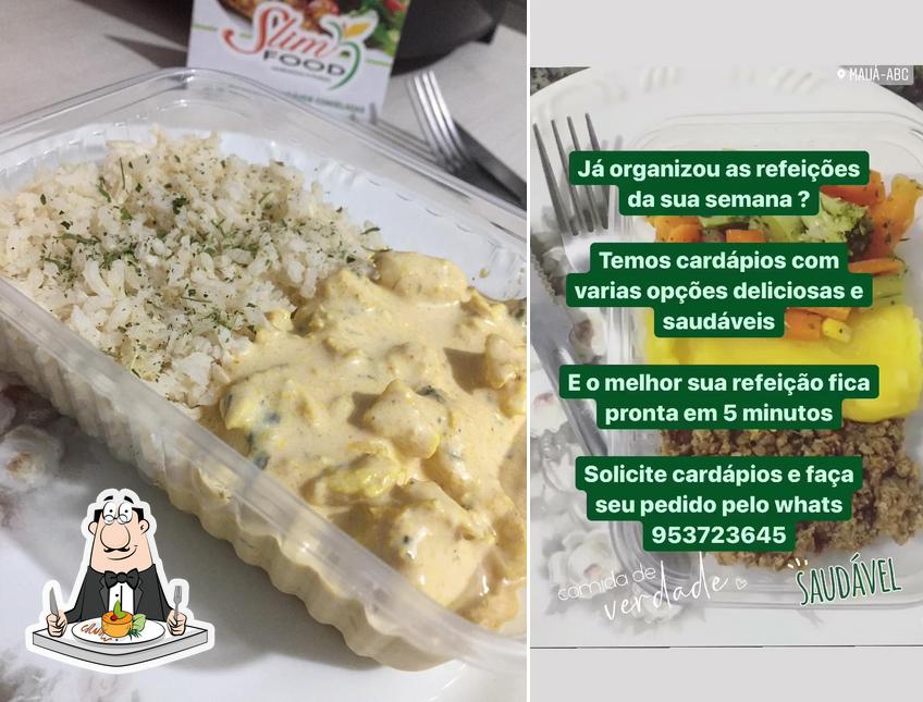 Comida em Slim Food Marmitas Saudáveis