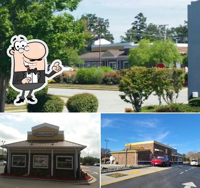 Check out how Biscuitville looks outside
