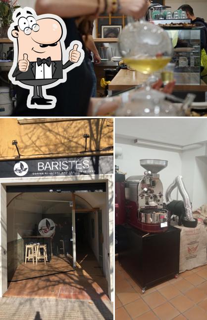 Взгляните на фото кафетерия "Baristes"