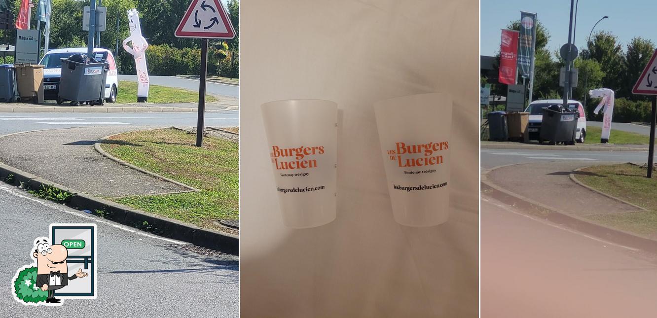 L'extérieur de Burger de Lucien - Fontenay-Trésigny