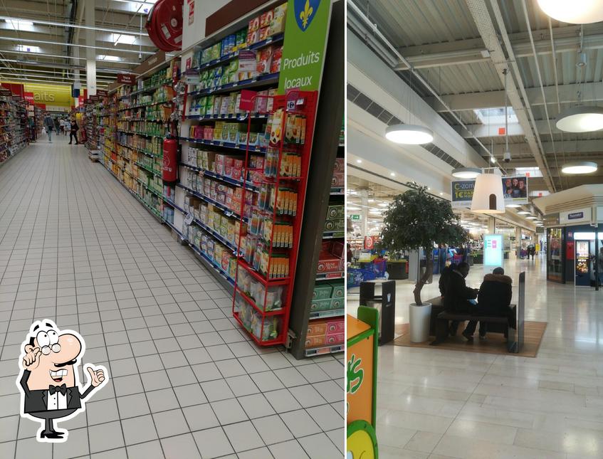 L'intérieur de Carrefour Limay