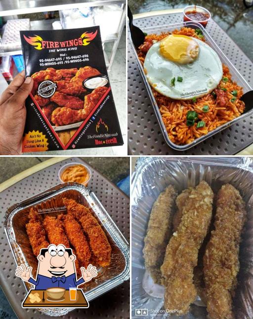 Meals at Fire Wings