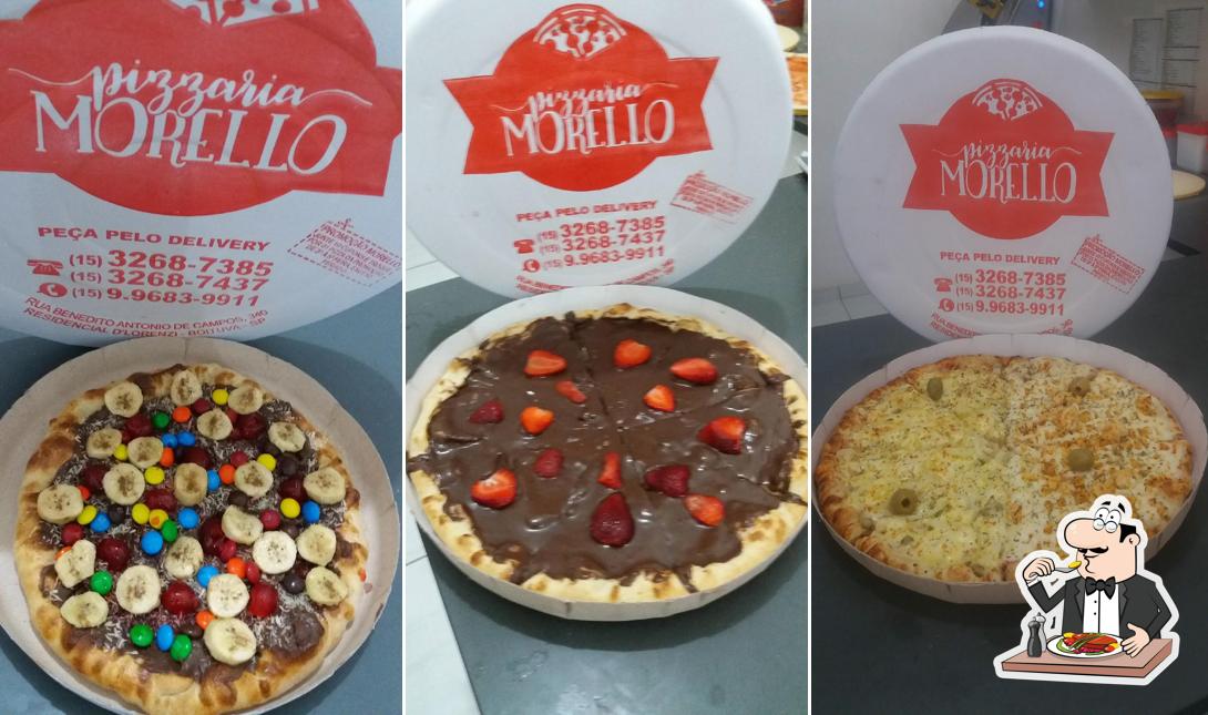 Comida em Pizzaria Morello