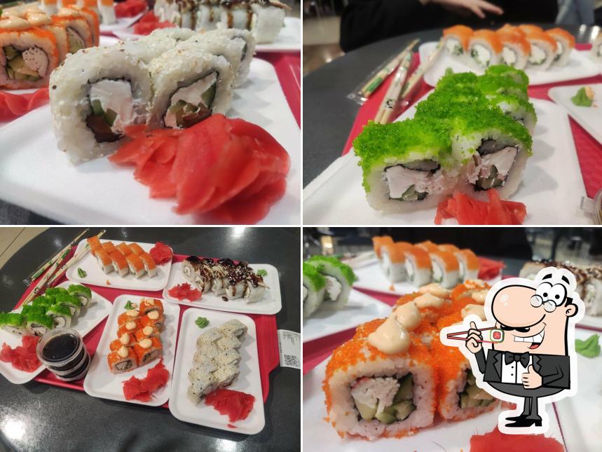 Les sushi sont offerts par Viet Mania