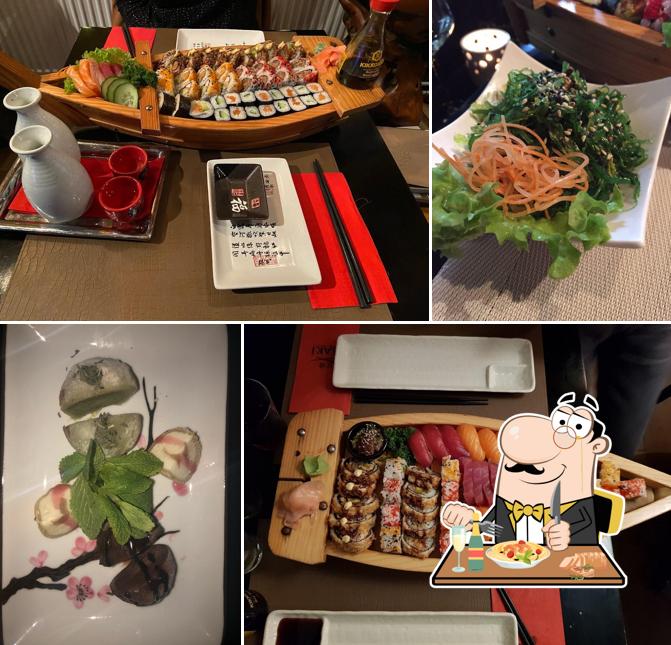 Plats à Japans restaurant Esaki Sushi Antwerpen