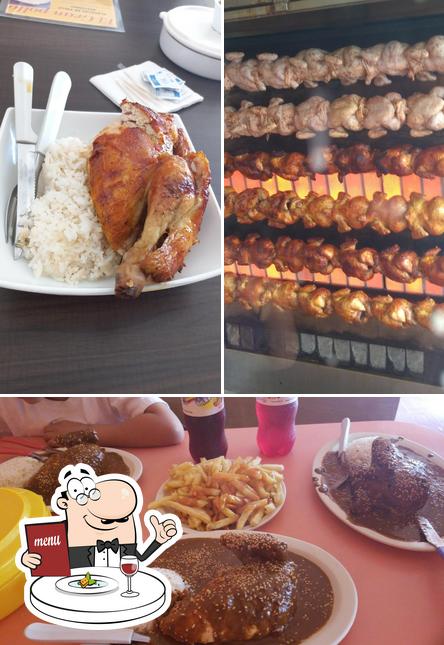 Food at El Gran Pollo