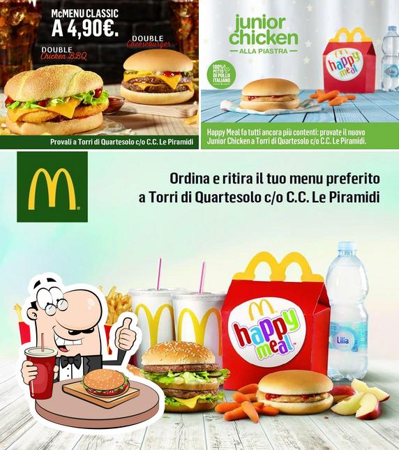 Prenditi un hamburger a McDonald's Torri di Quartesolo