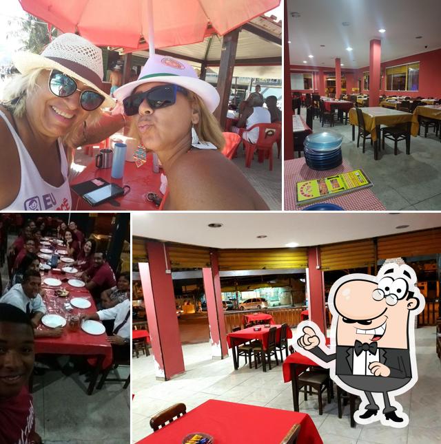 Veja imagens do interior do Pizzaria Vip