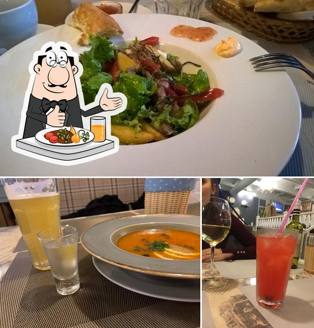 Еда и алкоголь - все это можно увидеть на этом снимке из Сицилия