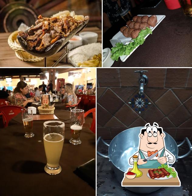 Experimente pratos de carne no Cupim Bar Estação