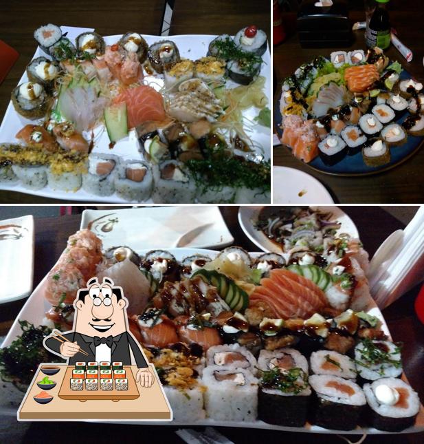 No Kuya Sushi, você pode pedir sushi