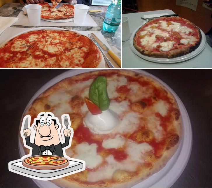 Essayez des pizzas à Pizzeria Il Grifone