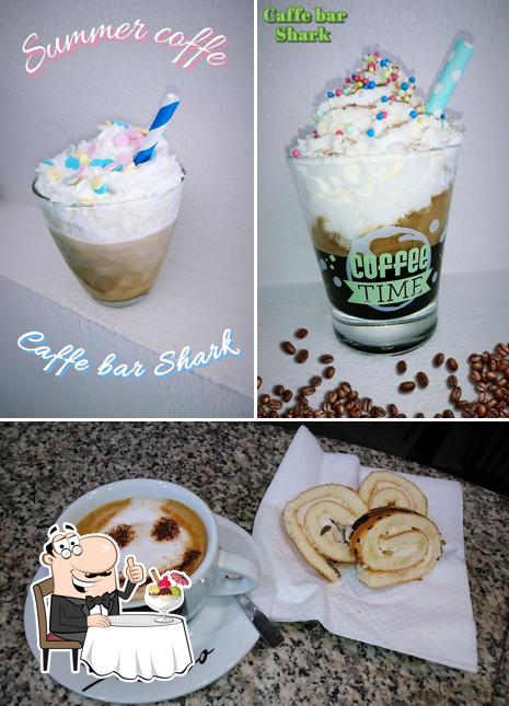 Caffe Bar "SHARK" offre un'ampia gamma di dessert