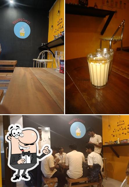 The interior of Freezing Corner