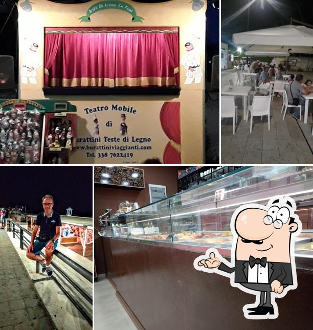 Gli interni di Il Gelato di Creck